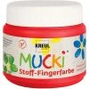 Peinture Pour Tissu Gouache Aux Doigts Textile "Mucki" - 150 Ml - Rouge - C. Kreul -Creavea Shop gouache aux doigts textile mucki 150 ml rouge c kreul p