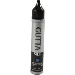 Creativ Company Gutta Pour Peinture Sur Soie - Argenté - 30 Ml
