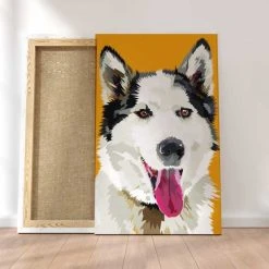 Peinture Par Numéros Peinture Numéro Husky