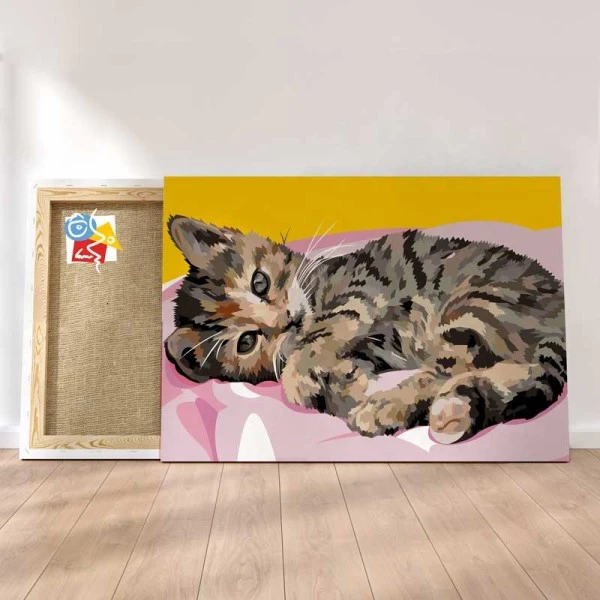 Peinture Par Numéros Peinture Numéro Joli Petit Chaton 3 Peinture Par Numéros Peinture Numéro Joli Petit Chaton