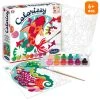 Sentosphère Peinture Numéro Kit Créatif Colorizzy - Peinture Par Numéros - Poissons -Creavea Shop kit creatif colorizzy peinture par numeros poissons p