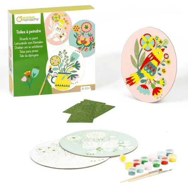 Avenue Mandarine Peinture Numéro Kit Créatif - Toiles à Peindre 4 Avenue Mandarine Peinture Numéro Kit Créatif - Toiles à Peindre – Image 2