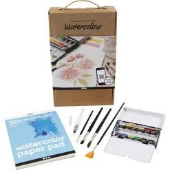 Creativ Company Peinture Aquarelle Creotime Kit DIY Découverte - Aquarelle