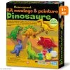 4M Jeux Créatifs De 6 à 10 Ans Kit Moulage Et Peinture - Magnets Dinosaure - 6 Pcs