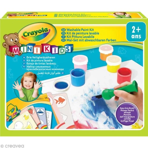 Kit De Gouache Kit Peinture - Crayola Mini Kids 3 Kit De Gouache Kit Peinture - Crayola Mini Kids