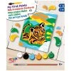OZ International Peinture Numéro Kit Peinture Par Numéros Enfant - Tifou Le Tigre - A Partir De 4 Ans -Creavea Shop kit peinture par numeros enfant tifou le tigre a partir de 4 ans p