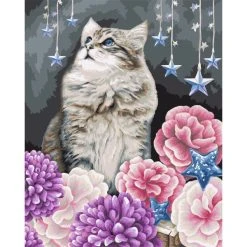 Peinture Numéro Kit Peinture Par Numéros Wizardi Dreamer 40x50 Cm H108