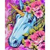 Peinture Numéro Kit Peinture Par Numéros Wizardi Licorne Conte De Fées 40x50 Cm R001 -Creavea Shop kit peinture par numeros wizardi licorne conte de fees 40x50 cm r001 p