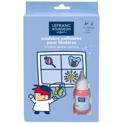 Lefranc Bourgeois Peinture Window Color Kit Window Color Glitter