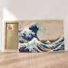 Peinture Par Numéros Peinture Numéro La Grande Vague De Kanagawa -Creavea Shop la grande vague de kanagawa p