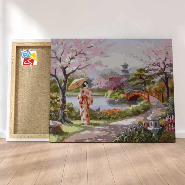 Peinture Par Numéros Peinture Numéro Le Jardin De La Geisha 3 Peinture Par Numéros Peinture Numéro Le Jardin De La Geisha