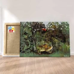 Peinture Par Numéros Peinture Numéro Le Lion Affamé