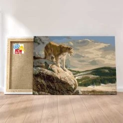 Peinture Par Numéros Peinture Numéro Le Maître Des Montagnes