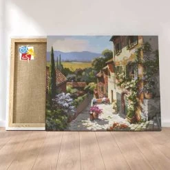 Peinture Par Numéros Peinture Numéro Le Printemps Dans La Vallée