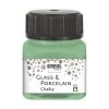 Czech Beads Exclusive Peinture Effet Craie Le Verre Et La Porcelaine KREUL Peinture Crayeuse Romarin Vert 20ml, Peinture D'Artisanat, De Colora