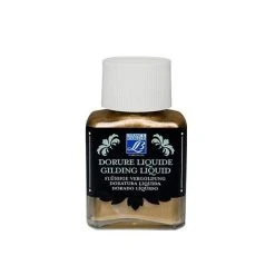 Lefranc Bourgeois Peinture Acrylique Métallisée Lefranc & Bourgeois Peinture Dorure Liquide 75 Ml Laiton