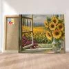 Peinture Par Numéros Peinture Numéro Les Jolis Tournesols -Creavea Shop les jolis tournesols p