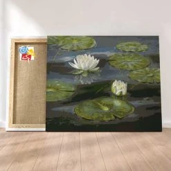 Peinture Par Numéros Peinture Numéro Les Nénuphars