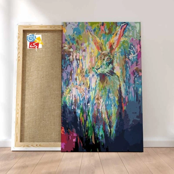 Peinture Par Numéros Peinture Numéro Lièvre Des Bois 3 Peinture Par Numéros Peinture Numéro Lièvre Des Bois