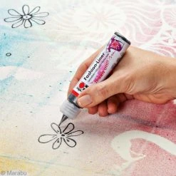 Marabu Peinture Tissu Marabu Fashion Liner Peinture Textile - Fashion Liner - 25 Ml 8 Marabu Peinture Tissu Marabu Fashion Liner Peinture Textile - Fashion Liner - 25 Ml -Creavea Shop liner peinture textile fashion liner 25 ml p 3