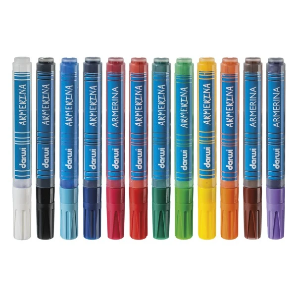 Lot de 12 Marqueurs 6 ml, céramique à froid Armerina, pointe 2mm, Feutres couleurs assorties, Darwi Peinture Verre Lot De 12 Marqueurs 6 Ml, Céramique à Froid Armerina, Pointe 2mm, Feutres Couleurs Assorties, Darwi -Creavea Shop lot de 12 marqueurs 6 ml ceramique a froid armerina pointe 2mm feutres couleurs assorties darwi p 2