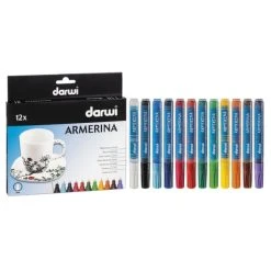 Peinture Verre Lot De 12 Marqueurs 6 Ml, Céramique à Froid Armerina, Pointe 2mm, Feutres Couleurs Assorties, Darwi 5 Peinture Verre Lot De 12 Marqueurs 6 Ml, Céramique à Froid Armerina, Pointe 2mm, Feutres Couleurs Assorties, Darwi -Creavea Shop lot de 12 marqueurs 6 ml ceramique a froid armerina pointe 2mm feutres couleurs assorties darwi p 4