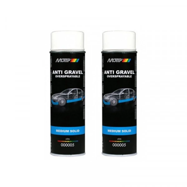 Accessoires Bombes De Peinture Lot De 2 Bombes De Peinture Anti Gravillons - Blanc - Motip 3 Accessoires Bombes De Peinture Lot De 2 Bombes De Peinture Anti Gravillons - Blanc - Motip