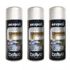 Peinture DecoSpray Lot De 3 Bombes De Peinture Professionnelle Nespoli - Chrome Argent -Creavea Shop lot de 3 bombes de peinture professionnelle nespoli chrome argent p