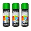 Peinture DecoSpray Lot De 3 Bombes De Peinture Professionnelle Nespoli - Vert Jardin -Creavea Shop lot de 3 bombes de peinture professionnelle nespoli vert jardin p
