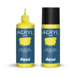 Peinture Acrylique Basic Acryl Lot De 5 Peintures Crémeuses Acryliques, Darwi Opak, 5 X 80 Ml, Couleurs Primaires Opaques -Creavea Shop lot de 5 peintures cremeuses acryliques darwi opak 5 x 80 ml couleurs primaires opaques p 4