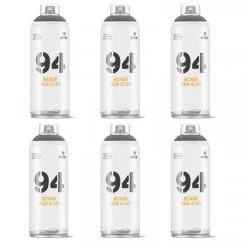 Accessoires Bombes De Peinture Lot De 6 Bombes De Peinture MTN 94 - Noir