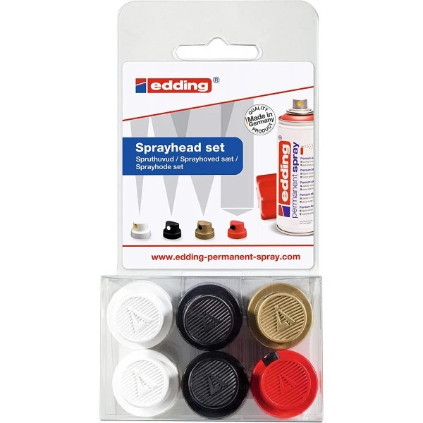 Accessoires Bombes De Peinture Lot De 6 Buses Pour Bombe De Peinture Edding 5200 Assortiment De Tailles 3 Accessoires Bombes De Peinture Lot De 6 Buses Pour Bombe De Peinture Edding 5200 Assortiment De Tailles