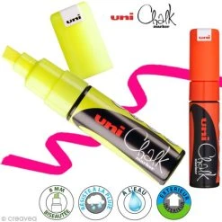 UNI Feutre Craie Liquide Marqueur Craie Chalk 8 Mm