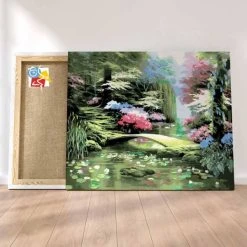 Peinture Par Numéros Peinture Numéro Matin Sous Les Cornouillers