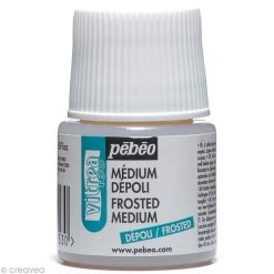 Pébéo Médiums Vitrail Médium Dépoli Pour Peinture Sur Verre V160