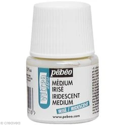 Pébéo Médiums Vitrail Médium Irisé Pour Peinture Sur Verre V160