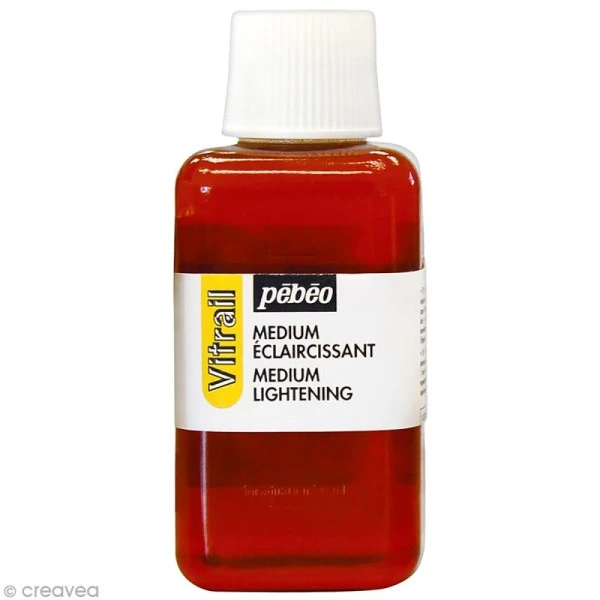 Pébéo Médiums Vitrail Médium Vitrail - Éclaircissant - 250 Ml 3 Pébéo Médiums Vitrail Médium Vitrail - Éclaircissant - 250 Ml