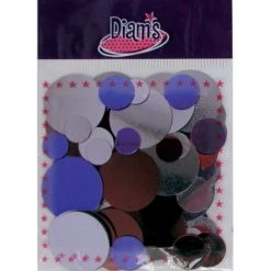 Diam's Peinture Diam's Miroirs Indiens Assortiment Prune X150 - 3 Tailles