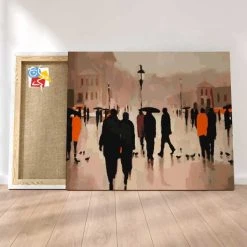 Peinture Par Numéros Peinture Numéro Où Nous Avons Marché Autrefois