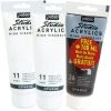 Peinture Acrylique Pébéo Studio Pack Peinture Studio Acrylics Pébéo - Noir Et Blanc - 3 X 100 Ml -Creavea Shop pack peinture studio acrylics pebeo noir et blanc 3 x 100 ml p