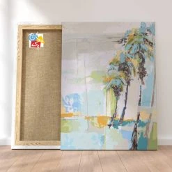 Peinture Par Numéros Peinture Numéro Palmiers Ii