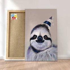 Peinture Par Numéros Peinture Numéro Paresseux Festif