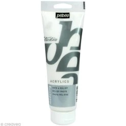 Medium Peinture Pâte De Structure Pébéo Studio 250 Ml