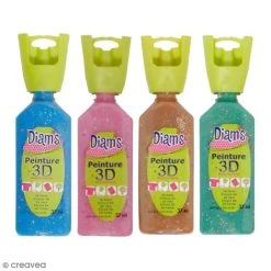 Peinture Diam's Peinture 3D Diam's Effet Glacé - 37ml