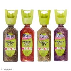 Peinture Diam's Peinture 3D Diam's Effet Pailleté - 37ml