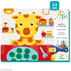 Kit Peinture Peinture à L'éponge Djeco