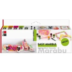 Marabu Peinture Marbling Peinture à Marbrer "Easy Marble" - Néon