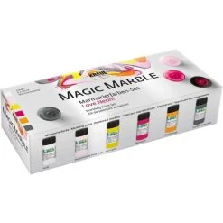Peinture Fantasy Peinture à Marbrer "Magic Marble" - Kit Love Neon ! C. Kreul