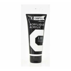 Campus Peinture Acrylique 100 Ml - Blanc De Titane N°116