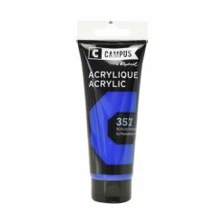 Campus Peinture Acrylique 100 Ml - Bleu Outremer N°357